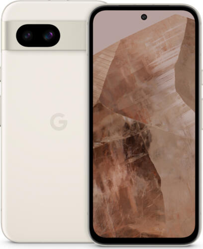 Google Pixel 8a 15,5 cm (6.1) Dual-SIM Android 14 5G USB Typ-C 8 GB 128 GB 4492 mAh Weiß