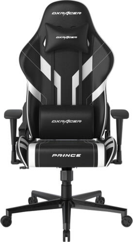 DXRacer OH/PC188/NW Videospiel-Stuhl Universal-Gamingstuhl Gepolsterter Sitz Schwarz, Weiß