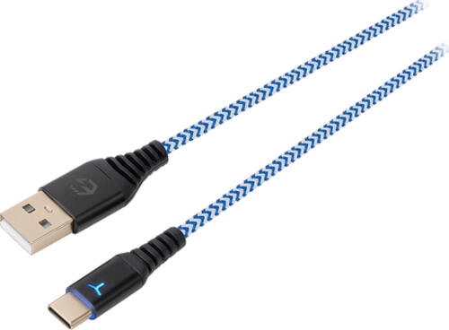 EgoGear SCH10-P5-WH USB Kabel 3 m USB A USB C Schwarz, Blau