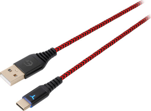 EgoGear SCH10-NS-RD USB Kabel 3 m USB A USB C Schwarz, Rot