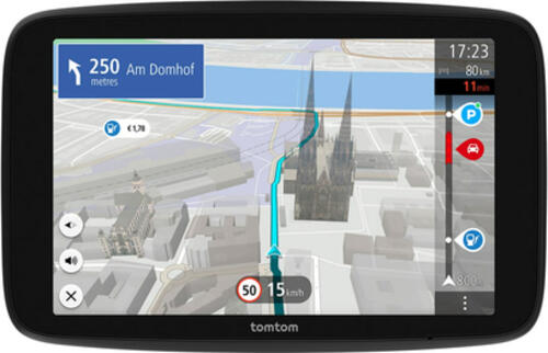 TomTom GO Navigationssystem Tragbar / Fixiert 17,8 cm (7) Touchscreen Schwarz
