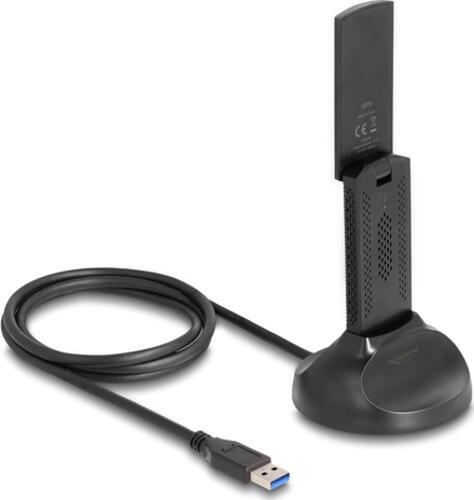 DELOCK Wi-Fi 6E Dualband WLAN USB Adapter AX3000 2x 574 Mbps