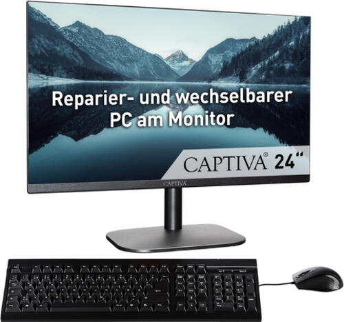 CAPTIVA All-In-One Power Starter I82-228 Intel Core i7 8 GB DDR4-SDRAM 500 GB SSD Windows 11 Home