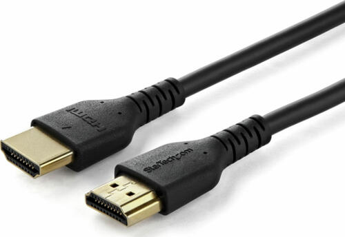 StarTech.com 1,5m Premium Zertifiziertes HDMI Kabel mit Ethernet, High Speed UHD 4K 60Hz HDR10/ARC HDMI Kabel, Robustes HDMI 2.0 Kabel mit Aramidfaser, für Monitore, TVs & Bildschirme, M/M