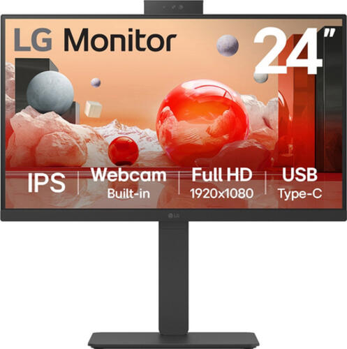 LG 24BA850-B.AEU 60,4cm 23,8Zoll IPS Monitor 1920x1080 16:9 HDMI DP Black