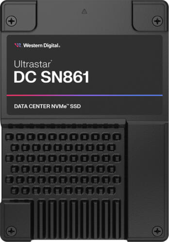 Western Digital Ultrastar DC SN861 3&comma;84 TB U&period;2 PCI Express 5&period;0 NVMe