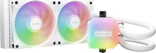 be quiet! Light Loop 240mm White Komplett-Wasserkühlung,