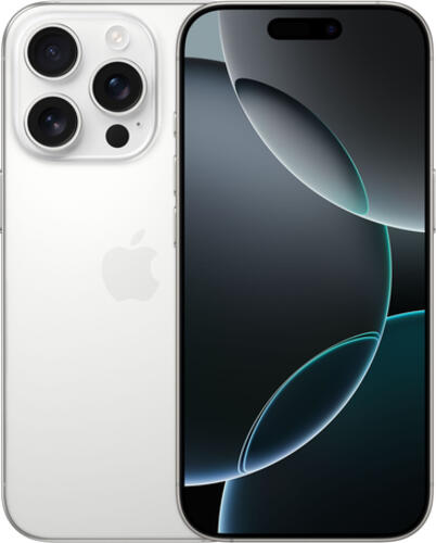 Apple iPhone 16 Pro 16 cm &lpar;6&period;3&rpar; Dual-SIM iOS 18 5G USB Typ-C 1 TB Wei&szlig;