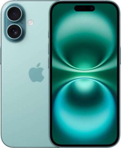 Apple iPhone 16 15,5 cm (6.1) Dual-SIM iOS 18 5G USB Typ-C 256 GB Türkis