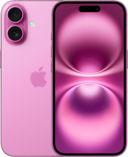 Apple iPhone 16 15,5 cm (6.1) Dual-SIM iOS 18 5G USB Typ-C 256 GB Pink