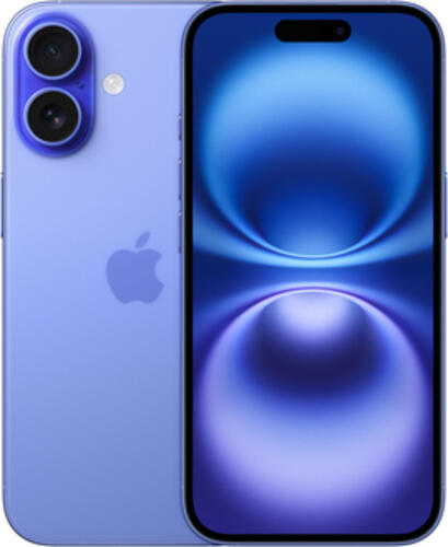 Apple iPhone 16 15&comma;5 cm &lpar;6&period;1&rpar; Dual-SIM iOS 18 5G USB Typ-C 256 GB Blau