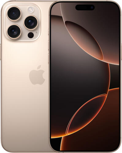 Apple iPhone 16 Pro Max 17,5 cm (6.9) Dual-SIM iOS 18 5G USB Typ-C 256 GB Sand