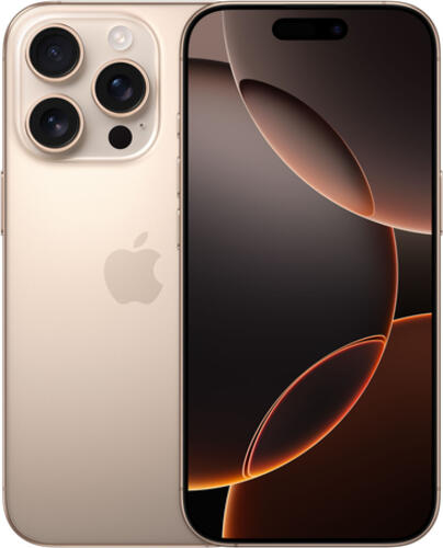 Apple iPhone 16 Pro 16 cm &lpar;6&period;3&rpar; Dual-SIM iOS 18 5G USB Typ-C 256 GB Sand