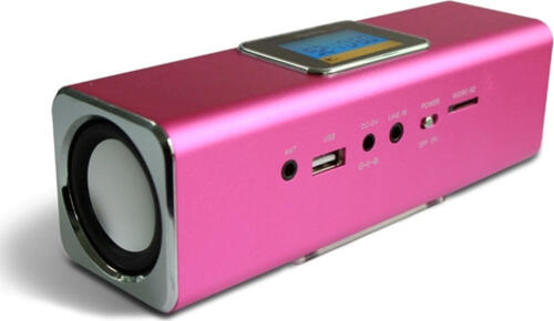Technaxx MusicMan MA Display Soundstation Pink 6 W