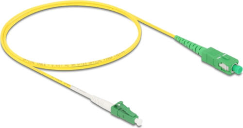 DeLOCK 83235 InfiniBand/Glasfaserkabel 1 m LC SC LC/SC Gelb