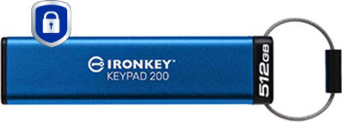 KINGSTON 512GB IronKey Keypad 200 FIPS