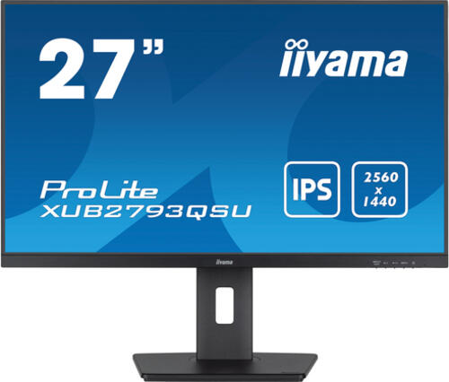 27" IPS-panel, 2560x1440@100Hz QHD, 1ms 