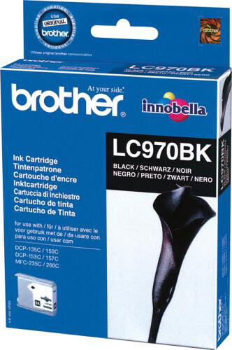 Brother LC-970BKBP Druckerpatrone 1 Stück(e) Original Schwarz