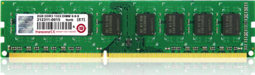 Transcend 4GB DDR3 Speichermodul 2 x 8 GB 1600 MHz