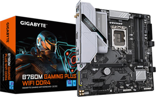 GIGABYTE B760M GAMING PLUS WIFI DDR4-Mainboard