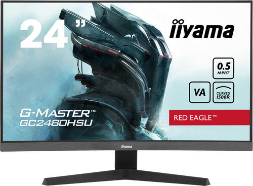 iiyama G-MASTER GC2480HSU-B1 Computerbildschirm 61 cm (24) 1920 x 1080 Pixel Full HD LED Schwarz