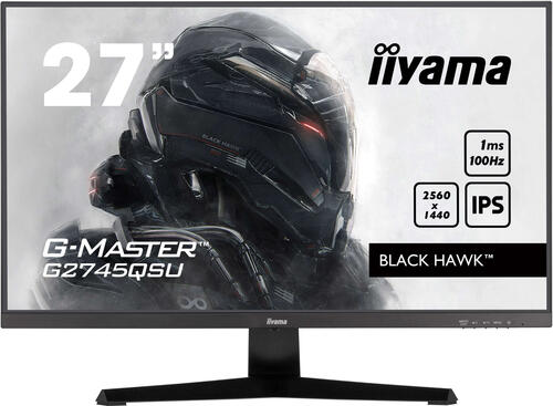 iiyama G-MASTER G2745QSU-B2 Computerbildschirm 68&comma;6 cm &lpar;27&rpar; 2560 x 1440 Pixel Wide Quad HD LED Schwarz