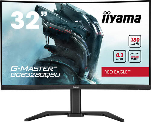 iiyama G-MASTER GCB3280QSU-B2 Computerbildschirm 80 cm (31.5) 2560 x 1440 Pixel Dual QHD LED Schwarz