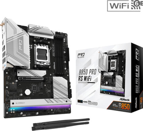 Asrock B850 Pro RS WiFi AMD B850 Sockel AM5 ATX