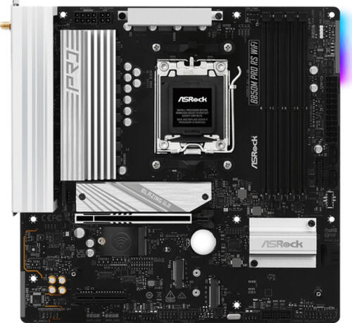 Asrock B850M Pro RS WiFi AMD B850 Sockel AM5 micro ATX