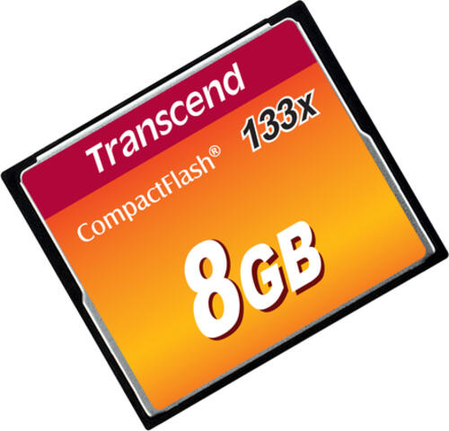 TRANSCEND CompactFlash 8GB Card MLC
