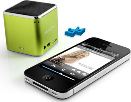 Technaxx Mini Musicman Wireless Soundstation BT-X2 Tragbarer Mono-Lautsprecher Grün