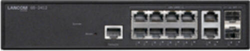 GS-2412 Managed L2&plus; Gigabit Ethernet &lpar;10&sol;100&sol;1000&rpar; Schwarz