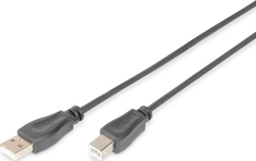 Digitus USB 2.0 Anschlusskabel, USB A auf USB B