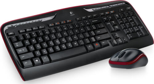 Logitech Wireless Combo MK330 Tastatur Maus enthalten USB QWERTZ Schweiz