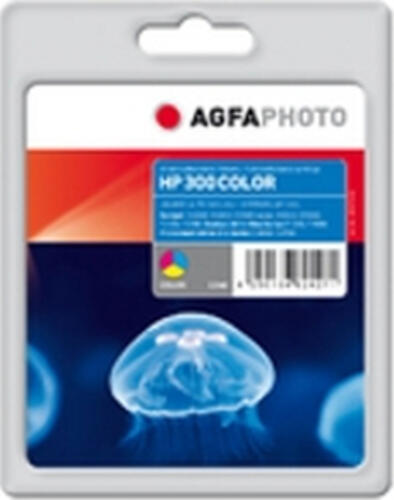 AgfaPhoto APHP300C Druckerpatrone Standardertrag Cyan, Magenta, Gelb