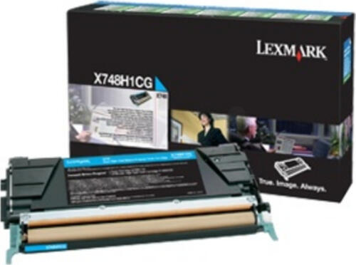 Lexmark X748H3CG Tonerkartusche 1 Stück(e) Original Cyan