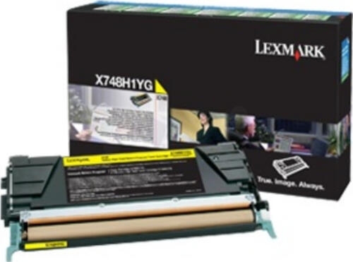 Lexmark X748H3YG Tonerkartusche 1 Stück(e) Original Gelb