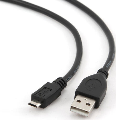 Gembird CCP-mUSB2-AMBM-6 USB Kabel 1,8 m USB 2.0 USB A Micro-USB B Schwarz
