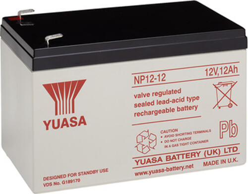 Yuasa NP12-12 Plombierte Bleisäure (VRLA) 12 V