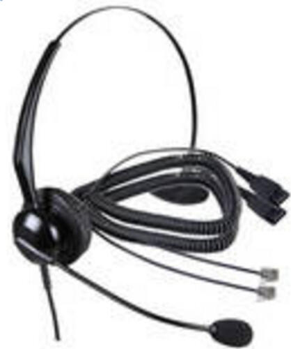 Tiptel 9010 Kopfhörer Kabelgebunden Kopfband Büro/Callcenter Schwarz