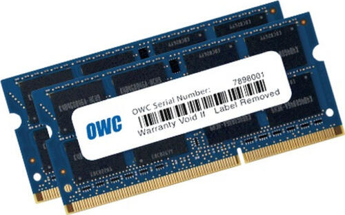 OWC OWC1600DDR3S16P Speichermodul 16 GB 2 x 8 GB DDR3 1600 MHz