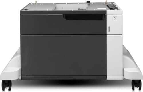 HP LaserJet 1x500-sheet Lader mit Schrank und Unterstand