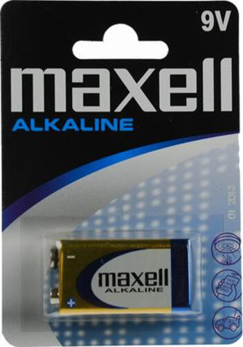 Maxell Alkaline Einwegbatterie 9V Alkali