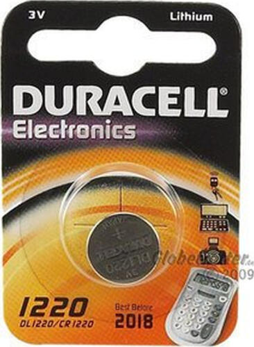 Duracell CR1220 3V Einwegbatterie Lithium