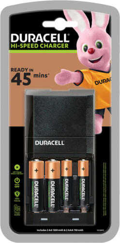 Duracell CEF27 Akkuladegerät Haushaltsbatterie AC