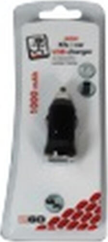 2GO 794086 Ladegerät für Mobilgeräte E-Buchleser, Handy, MP3, MP4, Tragbare Spielekonsole, Tablet Schwarz Zigarettenanzünder Drinnen
