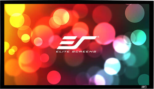 Elite Screens Sable Frame ER150WH1 Rahmenleinwand 331,9cm x 186,9cm (BxH) 16:9 Projektionsleinwand 3,81 m (150)