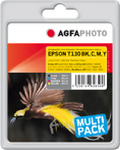 AgfaPhoto APET130SETD Druckerpatrone 1 Stück(e) Standardertrag Schwarz, Cyan, Magenta, Gelb