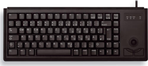 CHERRY G84-4400 Tastatur USB AZERTY Französisch Schwarz