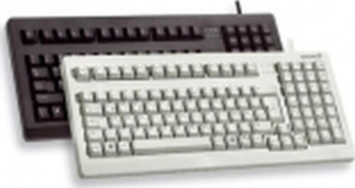 CHERRY 19 compact PC keyboard G80-1800, PS/2 (GB) Tastatur PS/2 QWERTY Grau